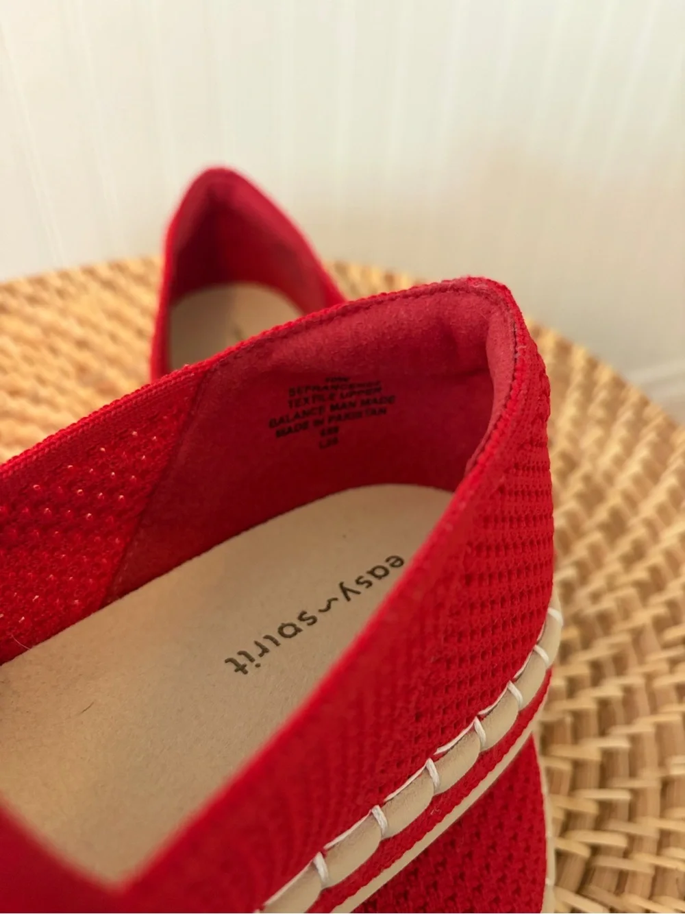 Easy Spirit Mary Jane Espadrille 10W